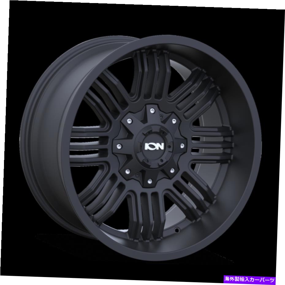 ホイール　４本セット 20x9イオン144マットブラックホイール5x5/5x5.5（0mm）セット4 20x9 ION 144 Matte Black Wheels 5x5/5x5.5 (0mm) Set of 4【並行輸入品】 311,801円