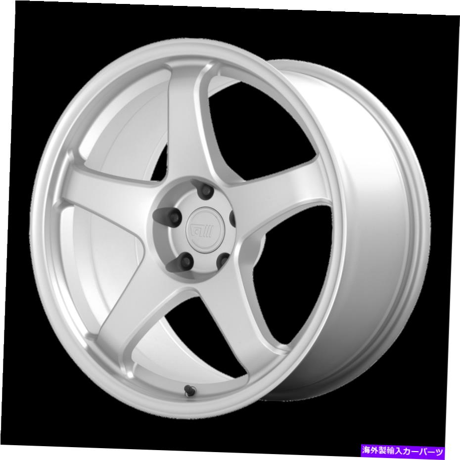 ホイール　４本セット 19x8.5 motegi mr151 cs5ハイパーシルバーホイール5x4.5（35mm）セット4 19x8.5 Motegi MR151 CS5 Hyper Silver Wheel 5x4.5 (35mm) Set of 4【並行輸入品】