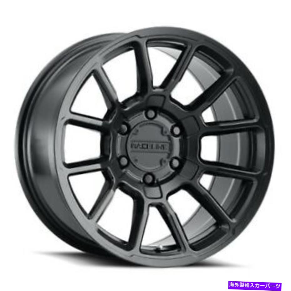 ホイール　４本セット 17x9 Raceline 950bゲージサテンブラックホイール6x5.5（-12mm）4のセット 17x9 Raceline 950B Gauge Satin Black Wheels 6x5.5 (-12mm) Set of 4【並行輸入品】