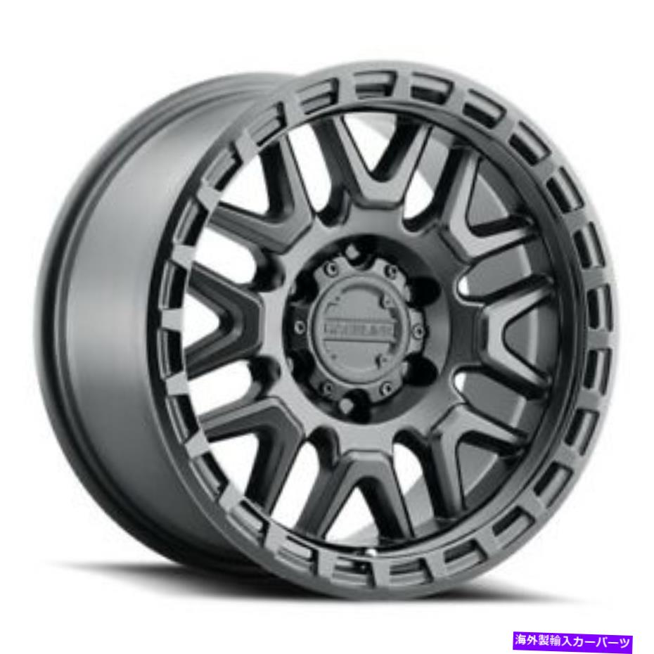 ホイール　４本セット 17x9 Raceline 953b Krank Satinブラックホイール6x5.5（-12mm）セット4 17x9 Raceline 953B Krank Satin Black Wheels 6x5.5 (-12mm) Set of 4【並行輸入品】