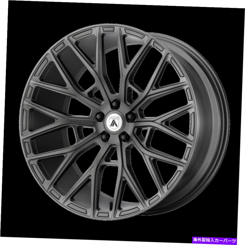 ホイール　４本セット 22x10.5 asantiブラックABL-21マットグラファイトホイール5x115（25mm）セット4 22x10.5 Asanti Black ABL-21 Matte Graphite Wheels 5x115 (25mm) Set of 4【並行輸入品】｜Us Custom Parts Shop USDM