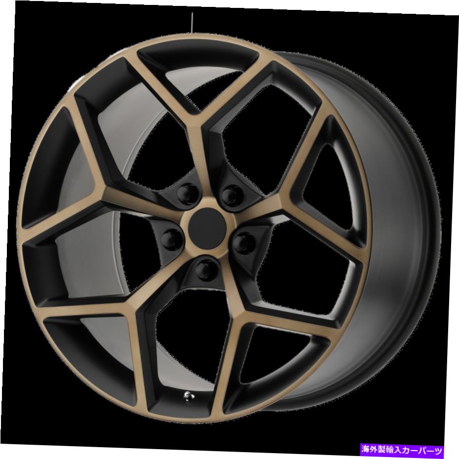 ホイール　４本セット 20x10 OE Creations PR126ブラック/ブロンズホイール5x120（23mm）セット4のセット 20x10 OE Creations PR126 Black/Bronze Wheels 5x120 (23mm) Set of 4【並行輸入品】