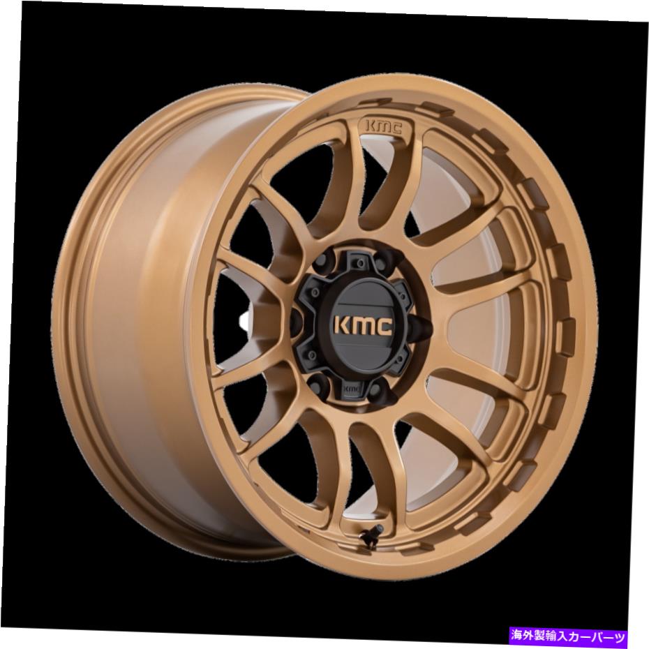 ホイール　４本セット 17x8.5 kmc km727怒りマットブロンズホイール6x5.5（-10mm）セット4 17x8.5 KMC KM727 Wrath Matte Bronze Wheels 6x5.5 (-10mm) Set of 4【並行輸入品】 315,810円