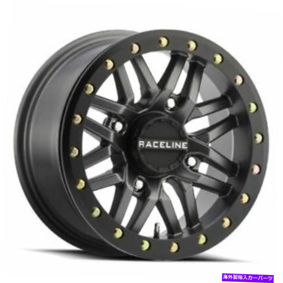 ホイール　４本セット 14x7 Raceline A91G Ryno UTV BeadLock Gunmetal Wheels 4x137（10mm）セット4 14x7 Raceline A91G Ryno UTV Beadlock Gunmetal Wheels 4x137 (10mm) Set of 4【並行輸入品】