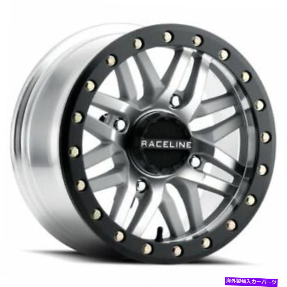 ホイール　４本セット 14x7 Raceline A91MA RYNO UTV BEADLOCK機械加工ホイール4x156（10mm）セット4 14x7 Raceline A91MA Ryno UTV Beadlock Machined Wheels 4x156 (10mm) Set of 4【並行輸入品】