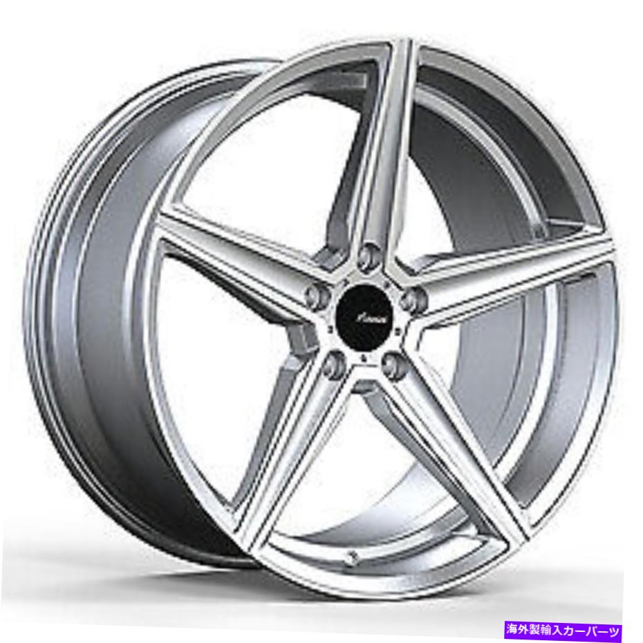 ホイール 4本セット 18x9 Advanti Racing 87ms Cammino Silver MachinedWheels 5x100(45mm)セット4 18x9 Advanti Racing 87MS Cammino Silver Machined Wheels 5x100 (45mm) Set of 4【並行輸入品】|Us Custom Parts Shop USDM