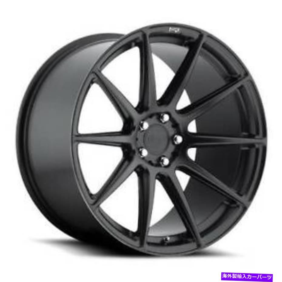 ホイール　４本セット 18x8 M147ニッチエッセンマットブラックホイール5x120（40mm）セット4のセット 18x8 M147 Niche Essen Matte Black Wheels 5x120 (40mm) Set of 4【並行輸入品】 322,146円