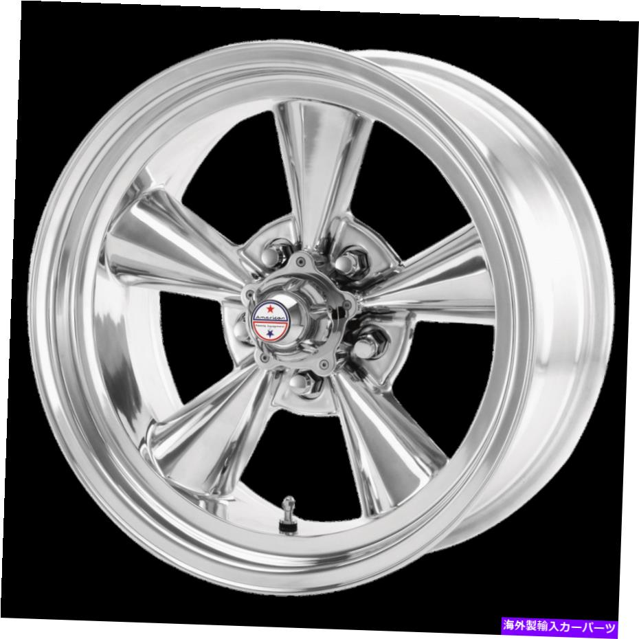 ホイール　４本セット 17x7アメリカンレーシングVN109ポリッシュホイール5x5（0mm）セット4のセット 17x7 American Racing VN109 Polished Wheels 5x5 (0mm) Set of 4【並行輸入品】