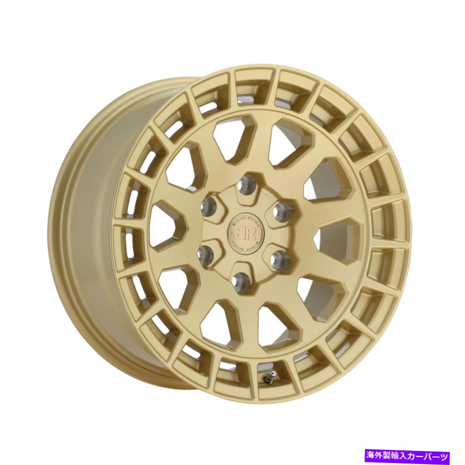 ホイール　４本セット 17x8.5ブラックサイノボクサーグロスゴールドホイール5x112（12mm）セット4 17x8.5 Black Rhino Boxer Gloss Gold Wheels 5x112 (12mm) Set of 4【並行輸入品】