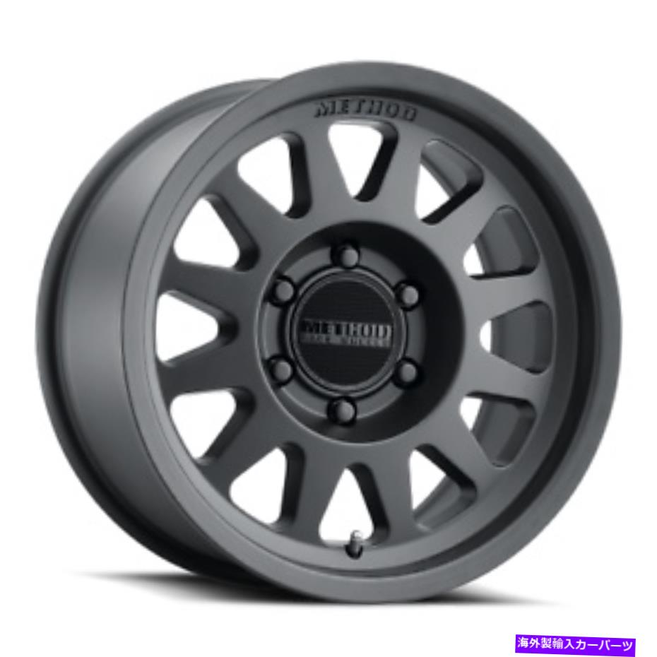 ホイール　４本セット 17x8.5メソッドMR704マットブラックホイール5x150（0mm）4のセット 17x8.5 Method MR704 Matte Black Wheels 5x150 (0mm) Set of 4【並行輸入品】
