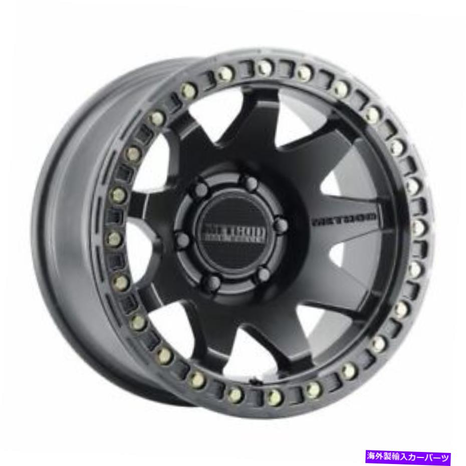 ホイール　４本セット 17x9メソッドMR108マットブラックホイール6x5.5（-44mm）セット4 17x9 Method MR108 Matte Black Wheels 6x5.5 (-44mm) Set of 4【並行輸入品】