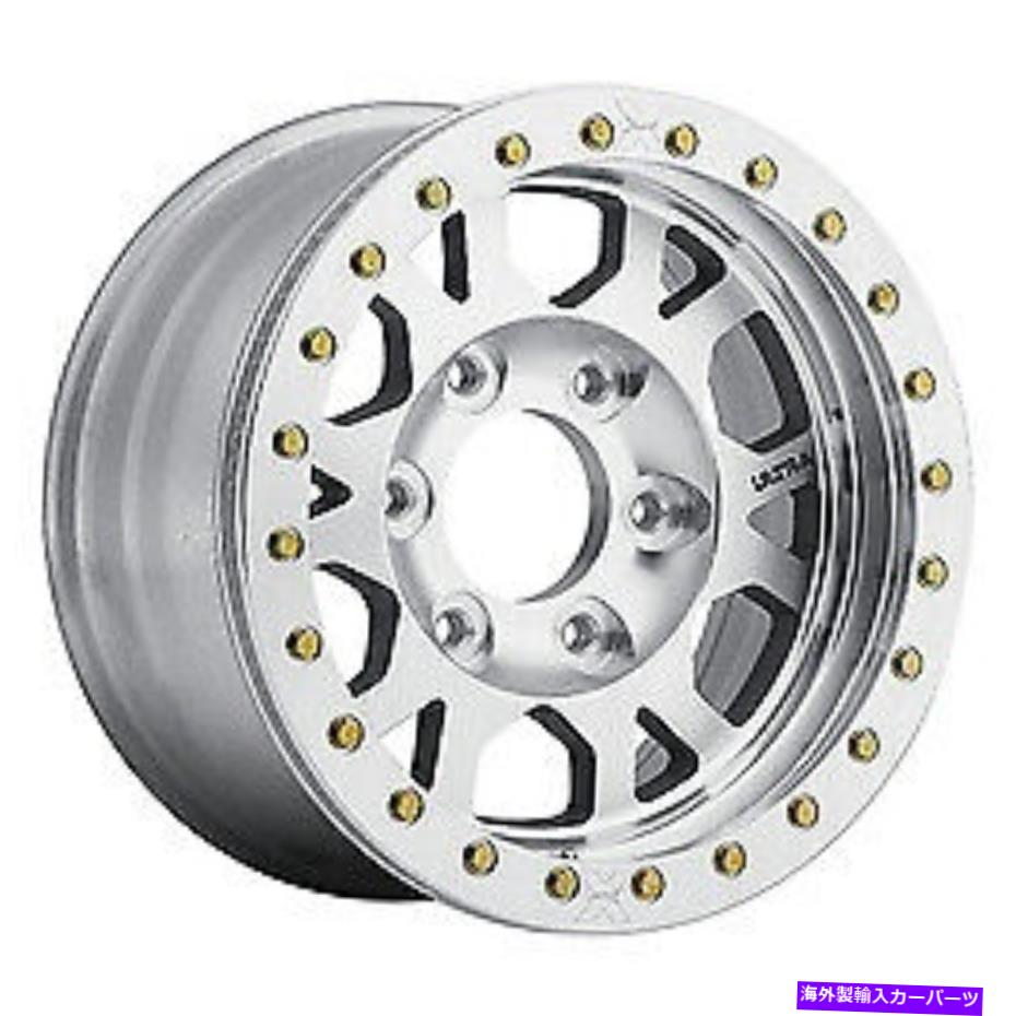 ホイール　４本セット 17x9ウルトラ103m x103 xtreme mch pol beadlockホイール6x5.5（-13.7mm）セット4 17x9 Ultra 103M X103 Xtreme Mch Pol Beadlock Wheels 6x5.5 (-13.7mm) Set of 4【並行輸入品】
