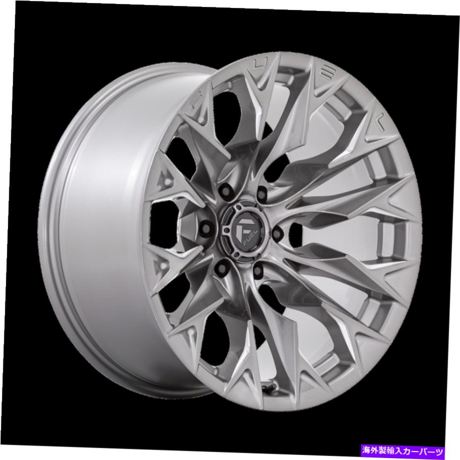 ホイール　４本セット 20x10燃料オフロードD806火炎プラチナホイール6x135（-18mm）セット4 20x10 Fuel Off-Road D806 Flame Platinum Wheels 6x135 (-18mm) Set of 4【並行輸入品】