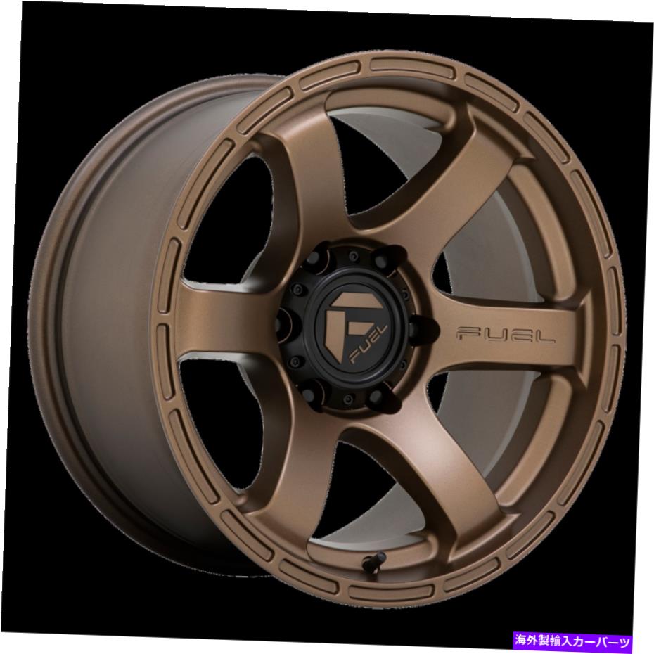 ホイール　４本セット 20x9燃料D768ラッシュマットブロンズホイール5x5（1mm）セット4のセット 20x9 Fuel D768 Rush Matte Bronze Wheels 5x5 (1mm) Set of 4【並行輸入品】