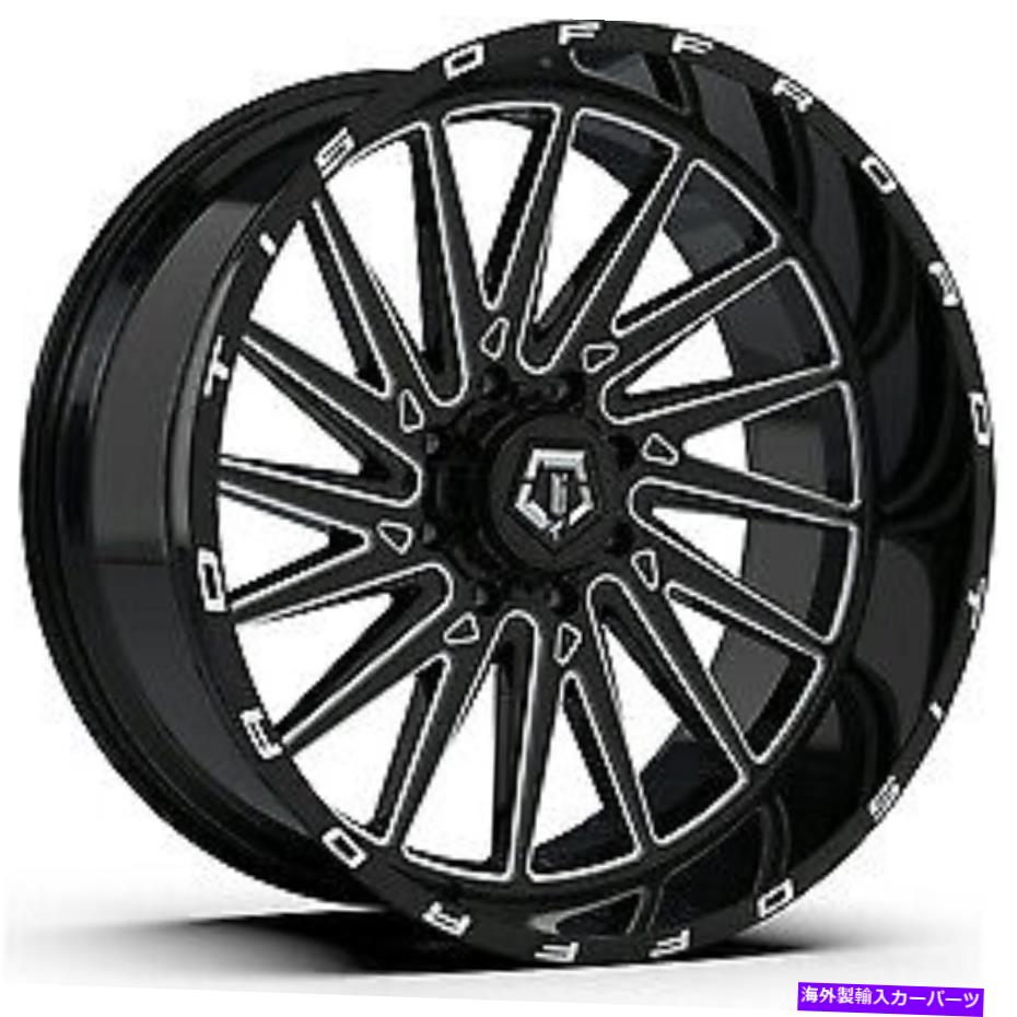 ホイール　４本セット 22x10 tis 547bmブラックミリングホイール8x170（10mm）セット4 22x10 TIS 547BM Black Milled Wheels 8x170 (10mm) Set of 4【並行輸入品】
