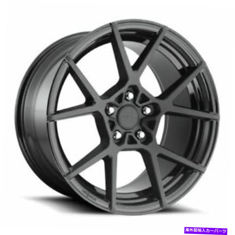 ホイール　４本セット 20x9.5 R139 Rotiform KPSマットブラックホイール5x4.5（35mm）セット4 20x9.5 R139 Rotiform KPS Matte Black Wheels 5x4.5 (35mm) Set of 4【並行輸入品】
