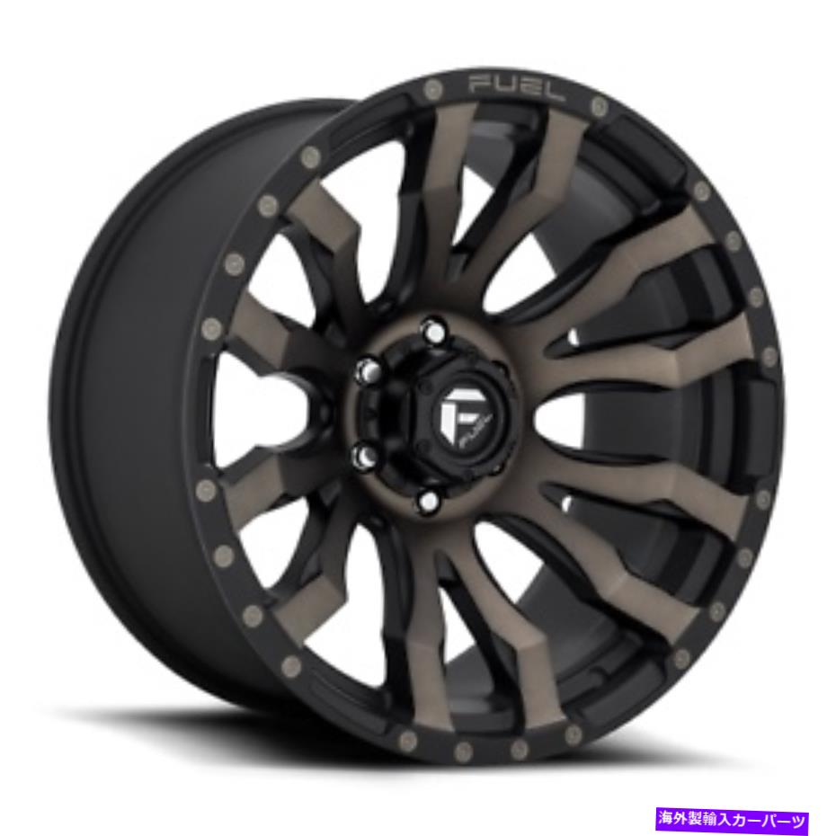 ホイール　４本セット 20x10 D674 Fuel Blitz Matte Black＆Machined Wheels 6x5.5（-18mm）セット4セット 20x10 D674 Fuel Blitz Matte Black & Machined Wheels 6x5.5 (-18mm) Set of 4【並行輸入品】｜Us Custom Parts Shop USDM