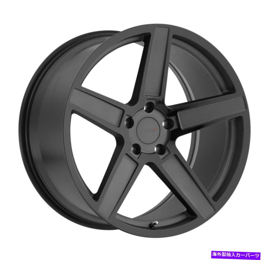 ホイール　４本セット 20x10 TSW ASCENT MATTE GUNMETAL W/GLOSS BLACK FACE WHEELS 5x108（40mm）セット4のセット 20x10 TSW Ascent Matte Gunmetal W/Gloss Black Face Wheels 5x108 (40mm) Set of 4【並行輸入品】｜Us Custom Parts Shop USDM