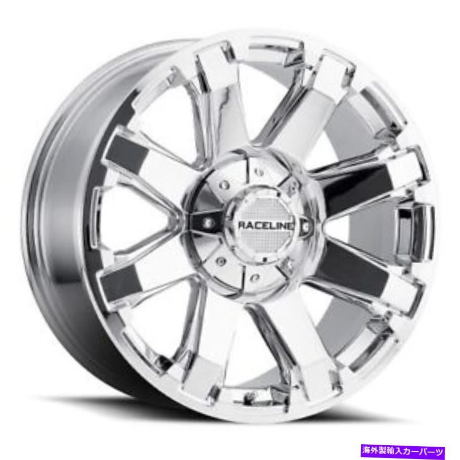 ホイール　４本セット 18x9 Raceline 936Cスロットルクロムホイール6x5.5/6x135（0mm）4のセット 18x9 Raceline 936C Throttle Chrome Wheels 6x5.5/6x135 ( 0mm) Set of 4【並行輸入品】｜Us Custom Parts Shop USDM