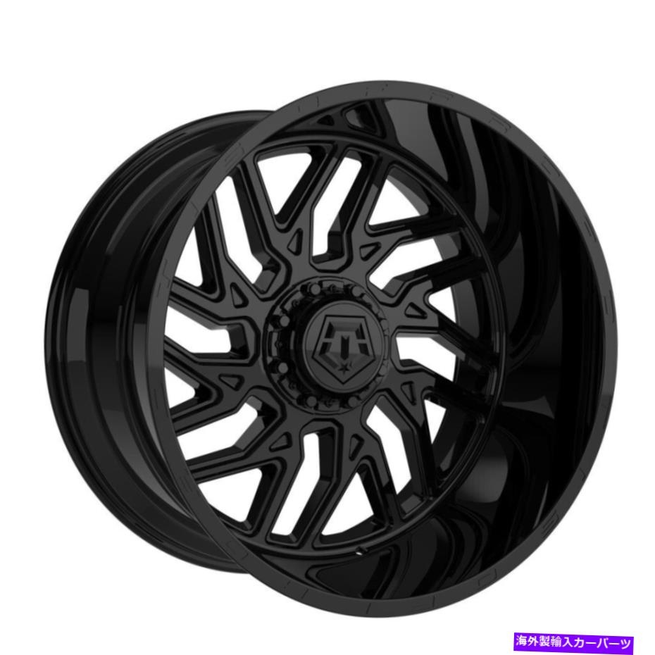 ホイール　４本セット 22x12 TIS 544GBグロスブラックホイール8x170（-44mm）セット4 22x12 TIS 544GB Gloss Black Wheels 8x170 (-44mm) Set of 4【並行輸入品】