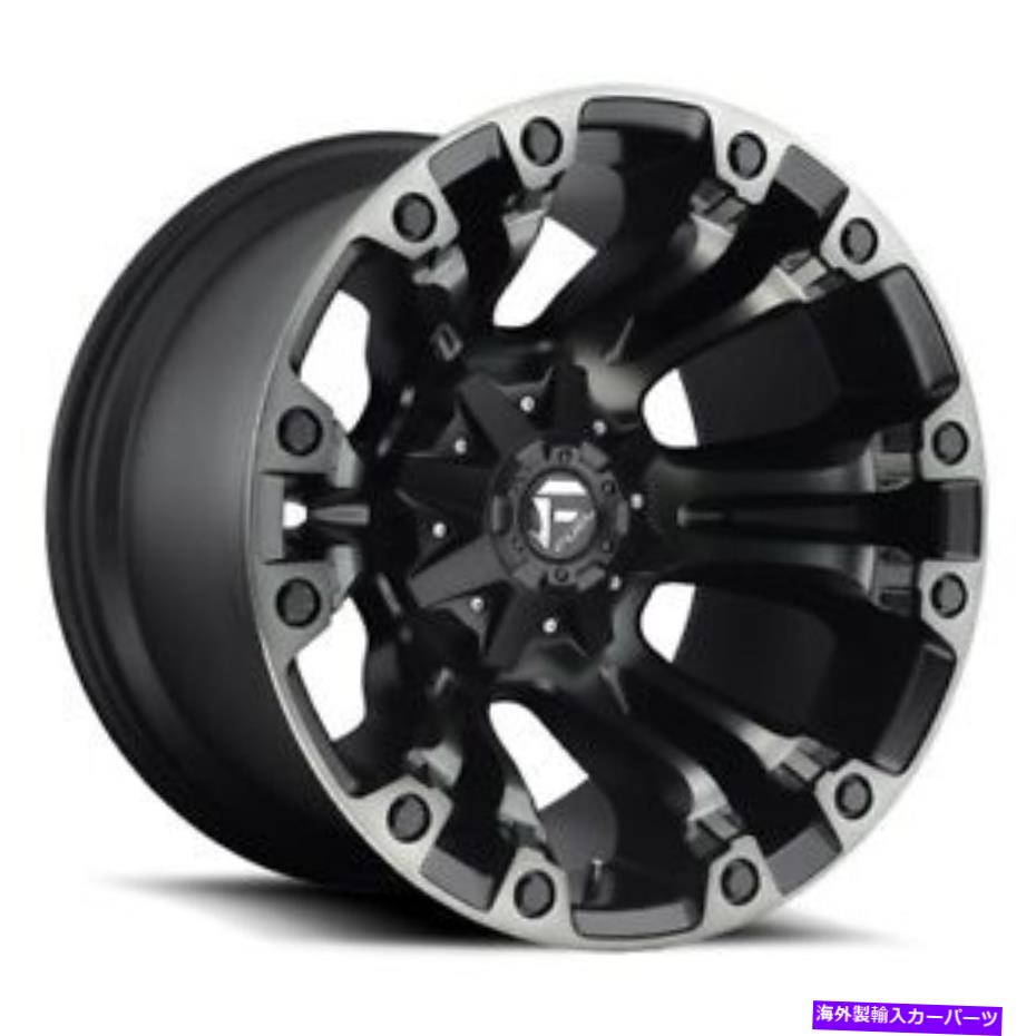 ホイール　４本セット 22x10 d569燃料蒸気ブラック機械加工w/dark tintホイール6x135/6x5.5セット4のセット 22x10 D569 Fuel Vapor Black Machined W/Dark Tint Wheels 6x135/6x5.5 Set of 4【並行輸入品】