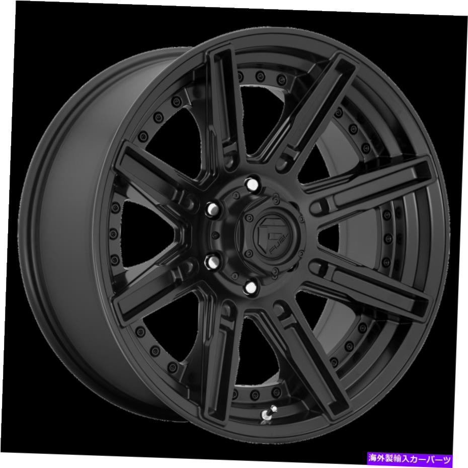 ホイール　４本セット 20x9燃料D709不正なマットブラックホイール5x5.5（1mm）セット4 20x9 Fuel D709 Rogue Matte Black Wheels 5x5.5 (1mm) Set of 4【並行輸入品】｜Us Custom Parts Shop USDM