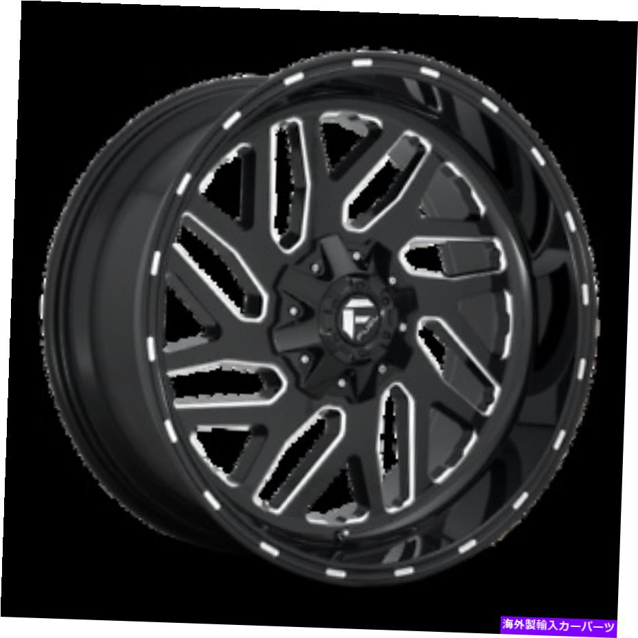 ホイール　４本セット 20x10 Fuel 1PC D581 Triton Black Milled Wheels 6x135/6x5.5（-19mm）セット4 20x10 Fuel 1PC D581 TRITON Black Milled Wheels 6x135/6x5.5 (-19mm) Set of 4【並行輸入品】 383,031円