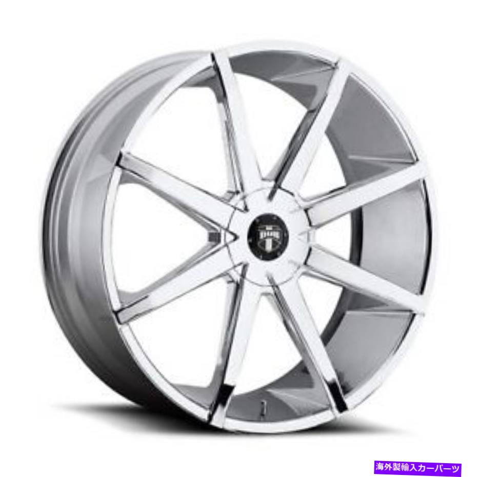 ホイール　４本セット 22x9.5 S201ダブプッシュクロムホイール6x135/6x5.5（25mm）セット4 22x9.5 S201 Dub Push Chrome Wheels 6x135/6x5.5 (25mm) Set of 4【並行輸入品】