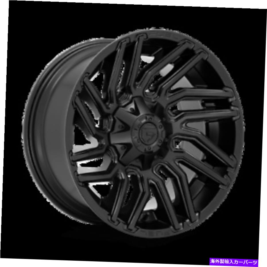 ホイール　４本セット 20x10燃料1PC D775台風マットブラックホイール8x170（-18mm）セット4セット 20x10 Fuel 1PC D775 TYPHOON Matte Black Wheels 8x170 (-18mm) Set of 4【並行輸入品】