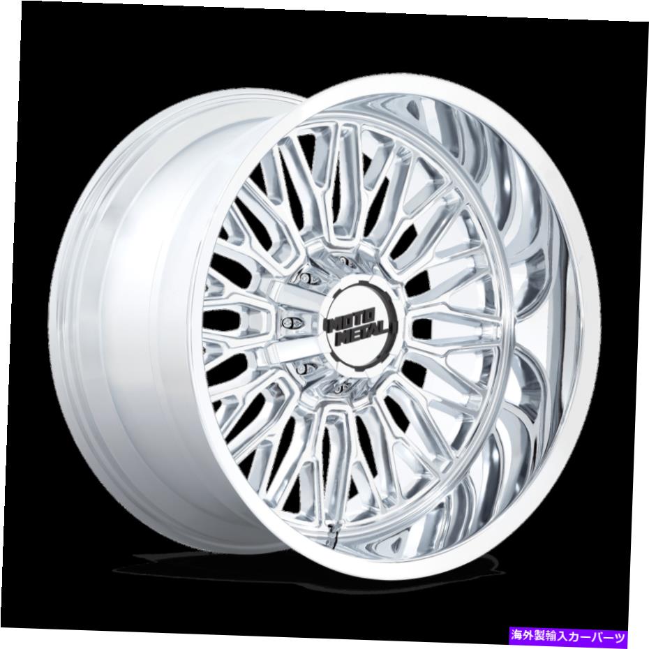 ホイール　４本セット 20x9 moto metal mo809スティンガークロムホイール8x180（18mm）セット4のセット 20x9 Moto Metal MO809 Stinger Chrome Wheels 8x180 (18mm) Set of 4【並行輸入品】