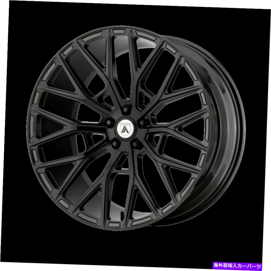 ホイール　４本セット 22x9アサンティブラックABL-21グロスブラックホイール5x4.5（32mm）セット4 22x9 Asanti Black ABL-21 Gloss Black Wheels 5x4.5 (32mm) Set of 4【並行輸入品】