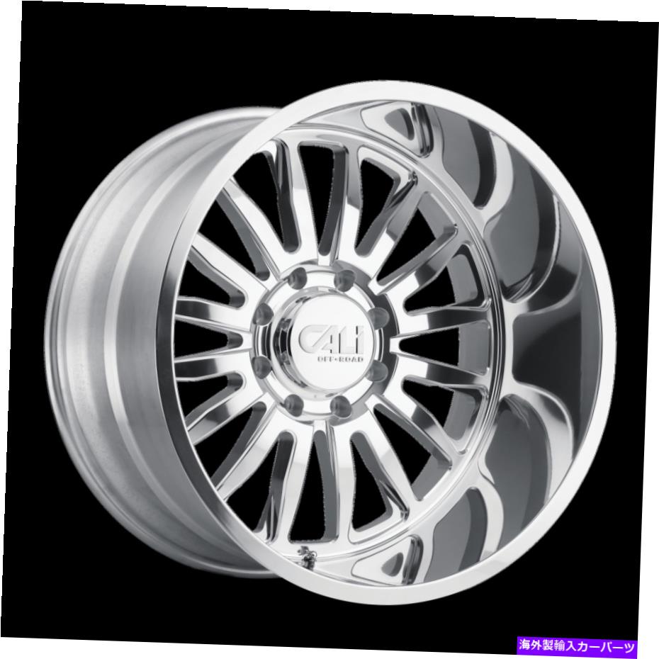 ホイール　４本セット 20x12 Cali Off-Road Summit PolishedWheels 6x5.5（-51mm）セット4 20x12 CALI OFF-ROAD Summit Polished Wheels 6x5.5 (-51mm) Set of 4【並行輸入品】