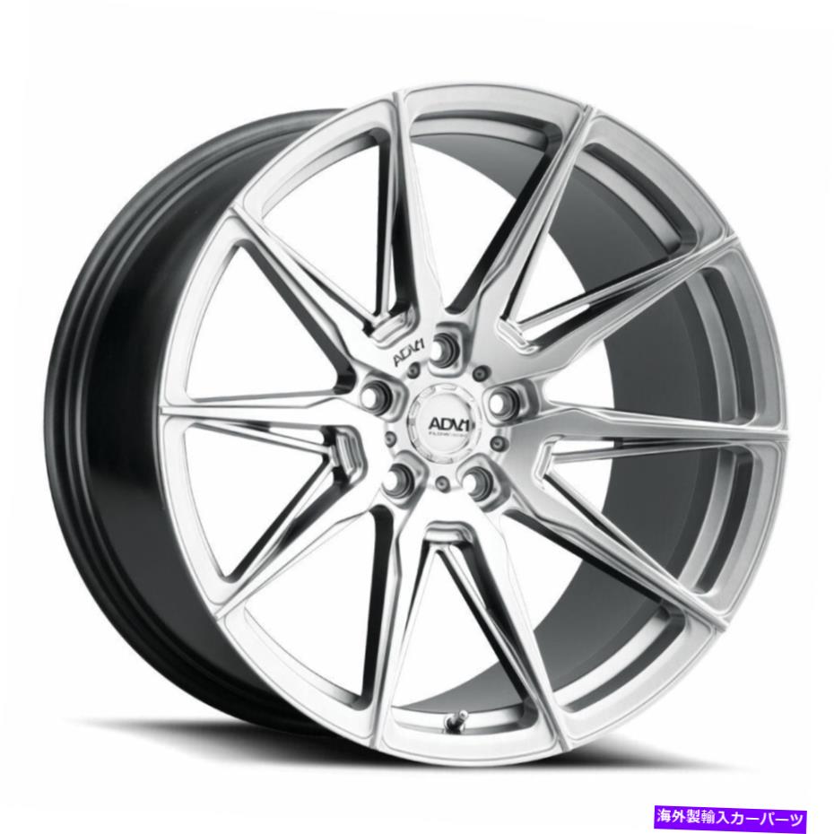ホイール　４本セット 19x11 adv.1 v221 adv5.0プラチナホイール5x112（40mm）セット4のセット 19x11 ADV.1 V221 ADV5.0 Platinum Wheels 5x112 (40mm) Set of 4【並行輸入品】