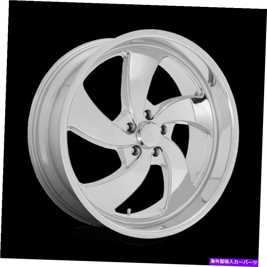 ホイール　４本セット 20x9.5 US Mags U132 Desperado ChromeWheels 5x5（1mm）セット4のセット 20x9.5 US Mags U132 Desperado Chrome Wheels 5x5 (1mm) Set of 4【並行輸入品】