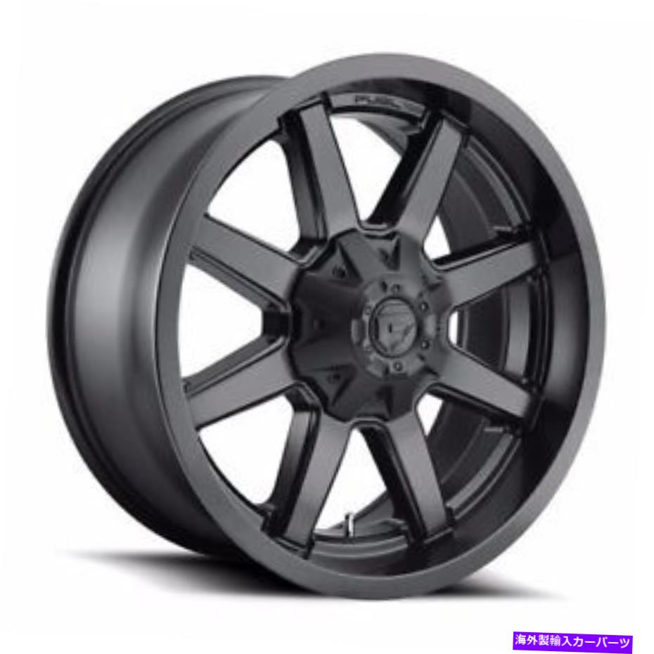 ホイール　４本セット 20x10 d436燃料マーベリックマットブラックホイール8x170（-18mm）セット4 20x10 D436 Fuel Maverick Matte Black Wheels 8x170 (-18mm) Set of 4【並行輸入品】