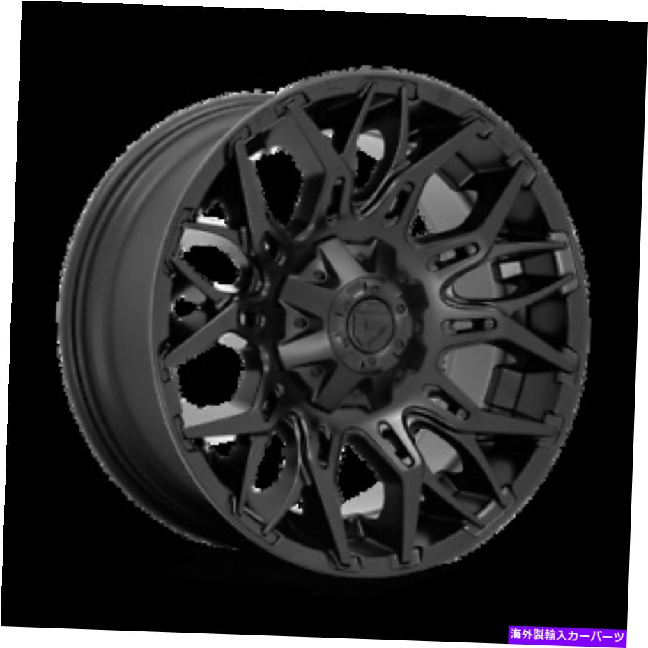 ホイール　４本セット 22x12 Fuel 1PC D772 Twitch Blackout Wheels 8x170（-44mm）セット4 22x12 Fuel 1PC D772 TWITCH Blackout Wheels 8x170 (-44mm) Set of 4【並行輸入品】