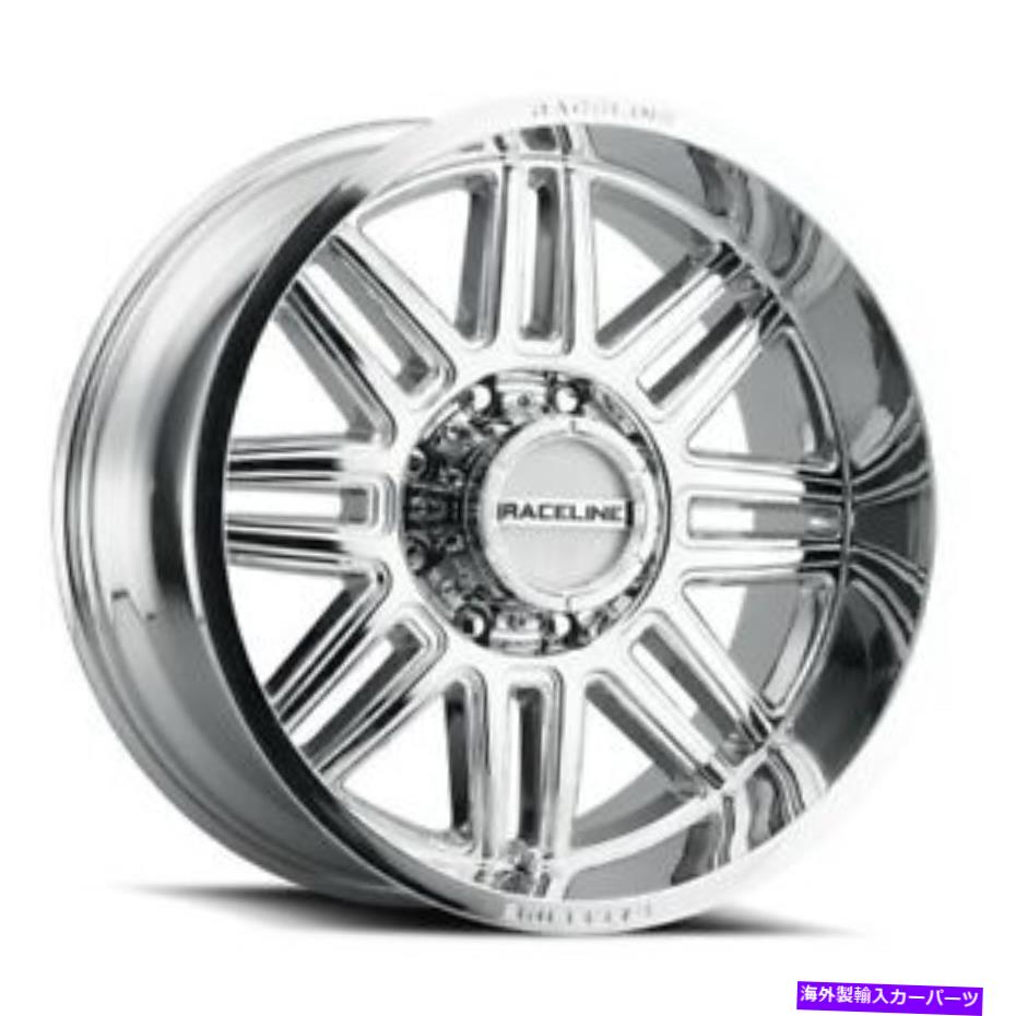 ホイール 4本セット 20x9 Raceline 948cスプリットクロムホイール5x150(18mm)セット4のセット 20x9 Raceline 948C Split Chrome Wheels 5x150 (18mm) Set of 4【並行輸入品】|Us Custom Parts Shop USDM