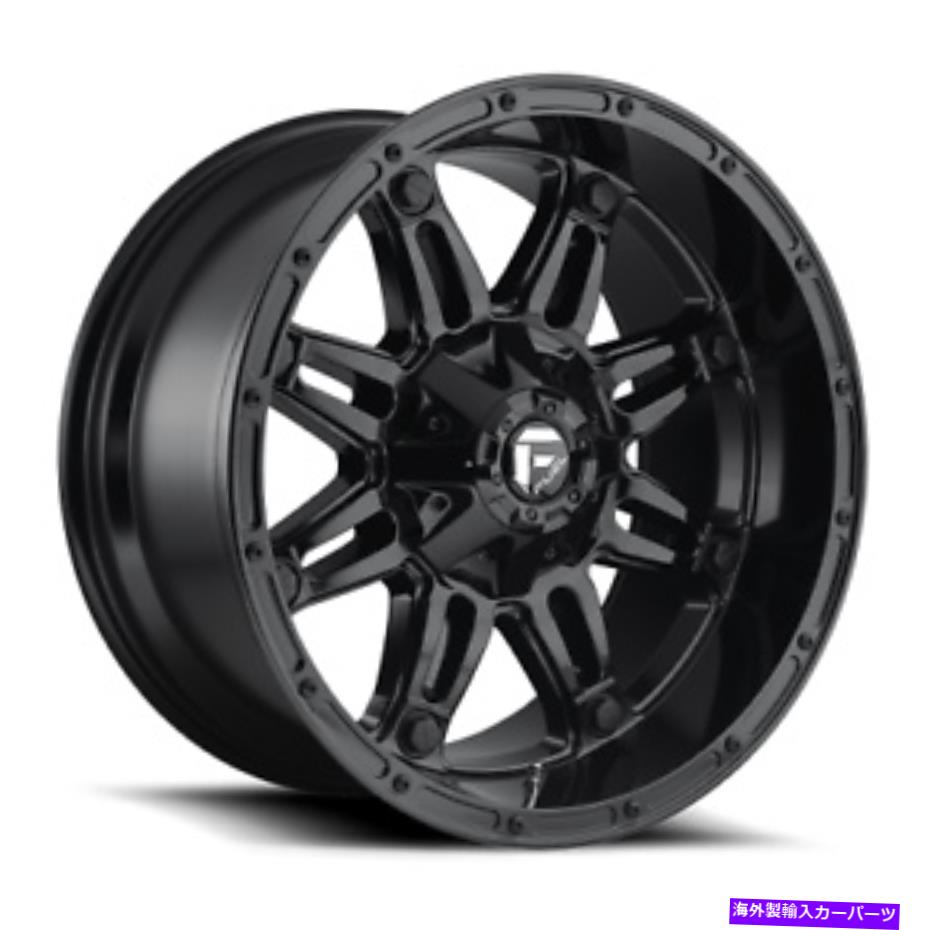 ホイール　４本セット 20x10 d625燃料人質の光沢ブラックホイール5x4.5/5x5（-18mm）セット4セット 20x10 D625 Fuel Hostage Gloss Black Wheels 5x4.5/5x5 (-18mm) Set of 4【並行輸入品】