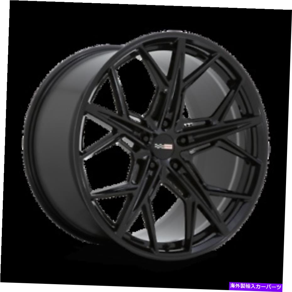 ホイール　４本セット 19x10.5クレイハンマーヘッドグロスブラックホイール5x4.75（68mm）セット4 19x10.5 Cray HAMMERHEAD Gloss Black Wheels 5x4.75 (68mm) Set of 4【並行輸入品】｜Us Custom Parts Shop USDM