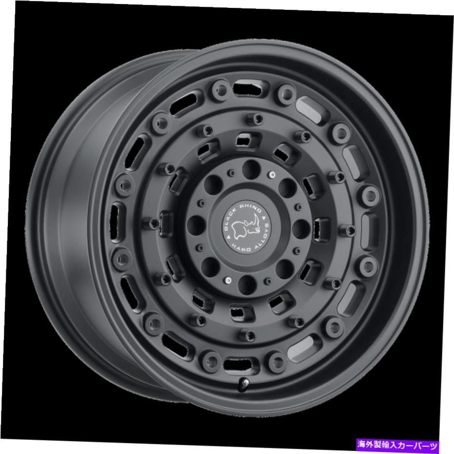 ホイール　４本セット 20x9.5ブラックサイのアーセナルテクスチャマットブラックホイールブランク（0mm）4のセット 20x9.5 Black Rhino Arsenal Textured Matte Black Wheels Blank (0mm) Set of 4【並行輸入品】