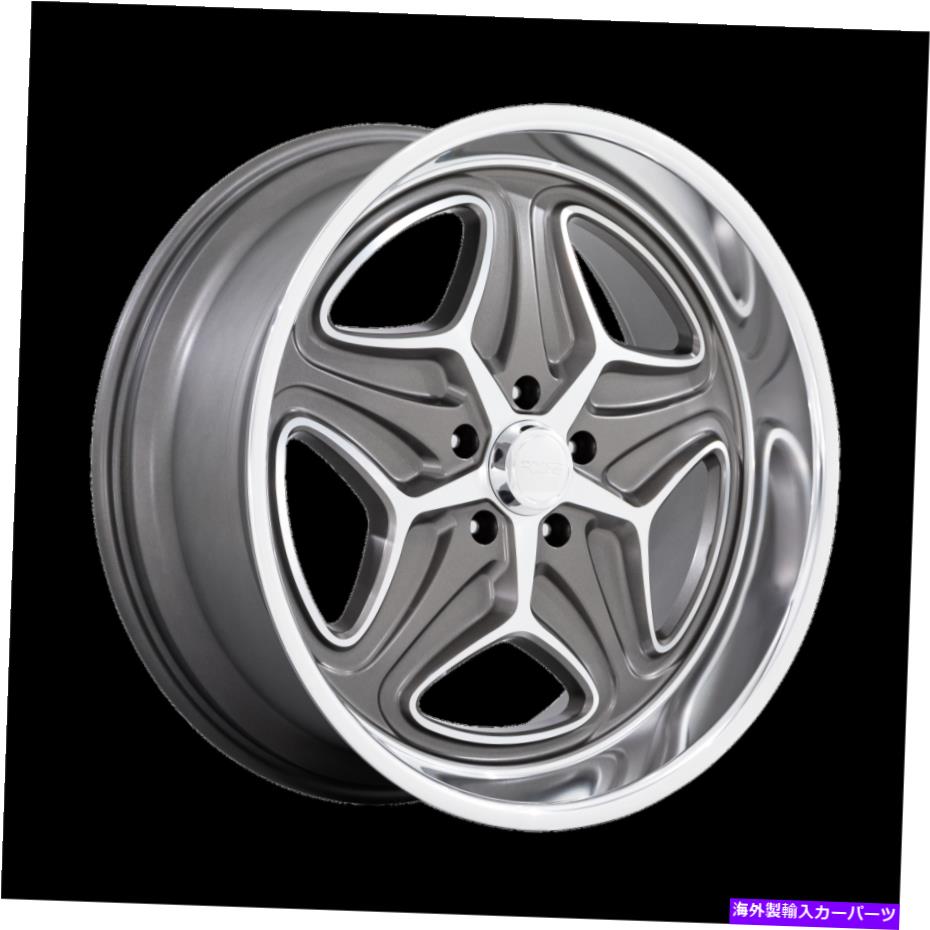 ホイール　４本セット 22x10.5 Foose F172 Merlot Anthracite機械加工ホイール5x4.75（6mm）セット4 22x10.5 Foose F172 Merlot Anthracite Machined Wheels 5x4.75 (6mm) Set of 4【並行輸入品】