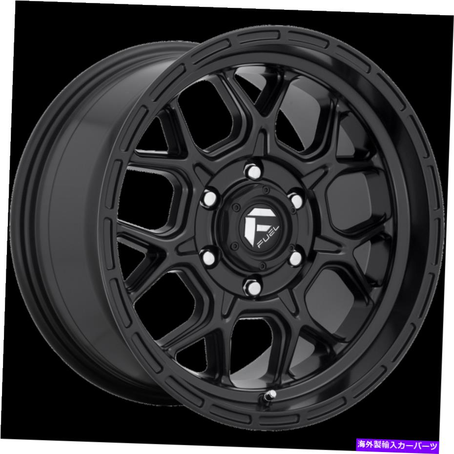 ホイール　４本セット 20x10燃料D670テックマットブラックホイール6x135（-18mm）セット4 20x10 Fuel D670 Tech Matte Black Wheels 6x135 (-18mm) Set of 4【並行輸入品】