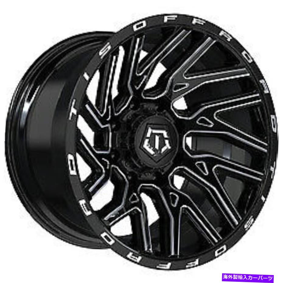 ホイール　４本セット 20x10 tis 554bmグロスブラックw/ミルホイール6x135（-19mm）セット4 20x10 TIS 554BM Gloss Black w/Milled Wheels 6x135 (-19mm) Set of 4【並行輸入品】｜Us Custom Parts Shop USDM
