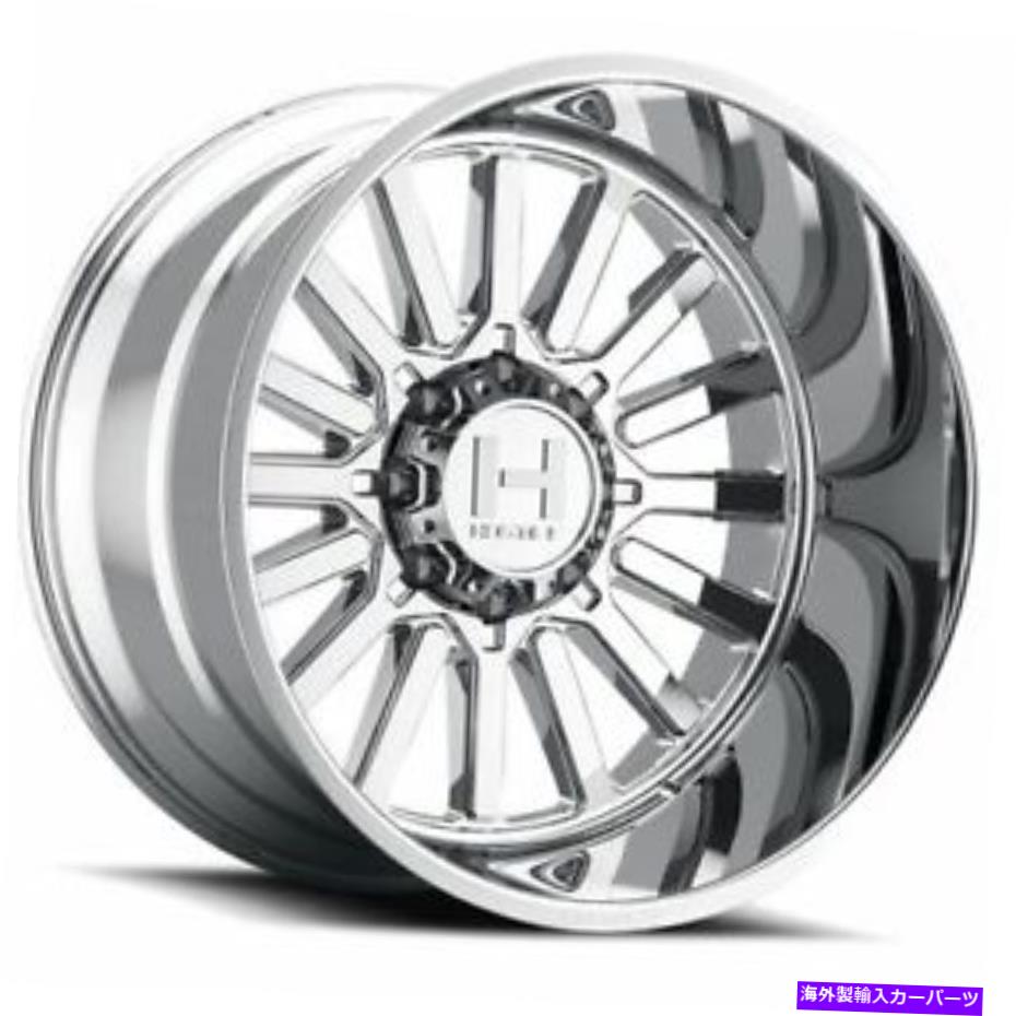 ホイール　４本セット 20x9敵対的なH127タイタンアーマーメッキ（クロム）ホイール8x170（0mm）セット4 20x9 Hostile H127 Titan Armor Plated (Chrome) Wheels 8x170 (0mm) Set of 4【並行輸入品】｜Us Custom Parts Shop USDM
