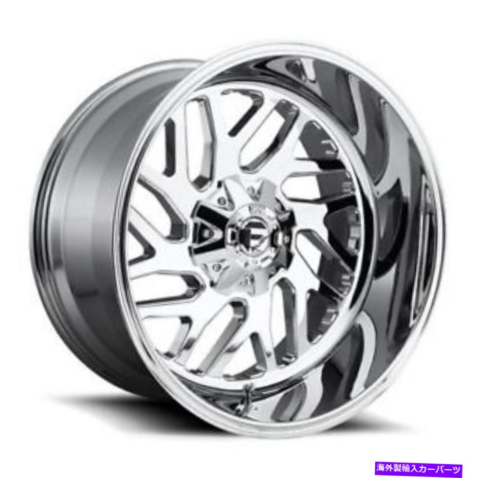 ホイール　４本セット 20x10 d609燃料トリトンクロムホイール8x180（-18mm）セット4 20x10 D609 Fuel Triton Chrome Wheels 8x180 (-18mm) Set of 4【並行輸入品】｜Us Custom Parts Shop USDM