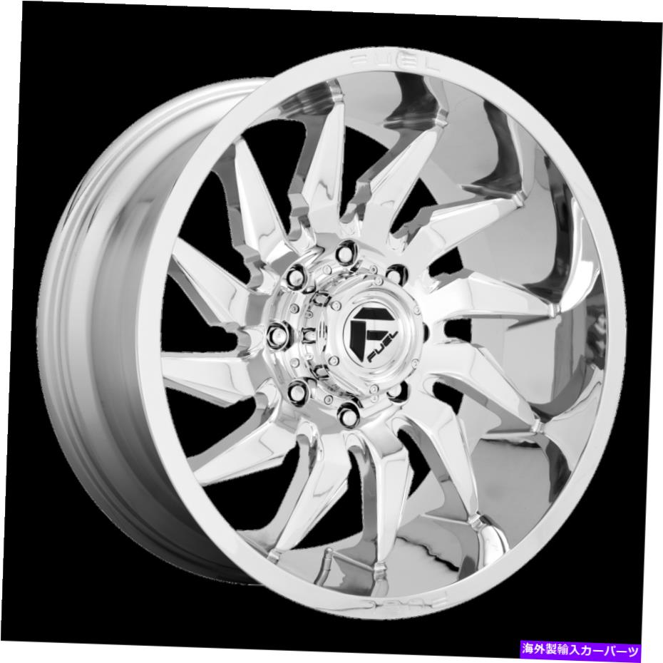 ホイール　４本セット 20x9燃料D743セイバークロムホイール6x5.5（1mm）セット4のセット 20x9 Fuel D743 Saber Chrome Wheels 6x5.5 (1mm) Set of 4【並行輸入品】