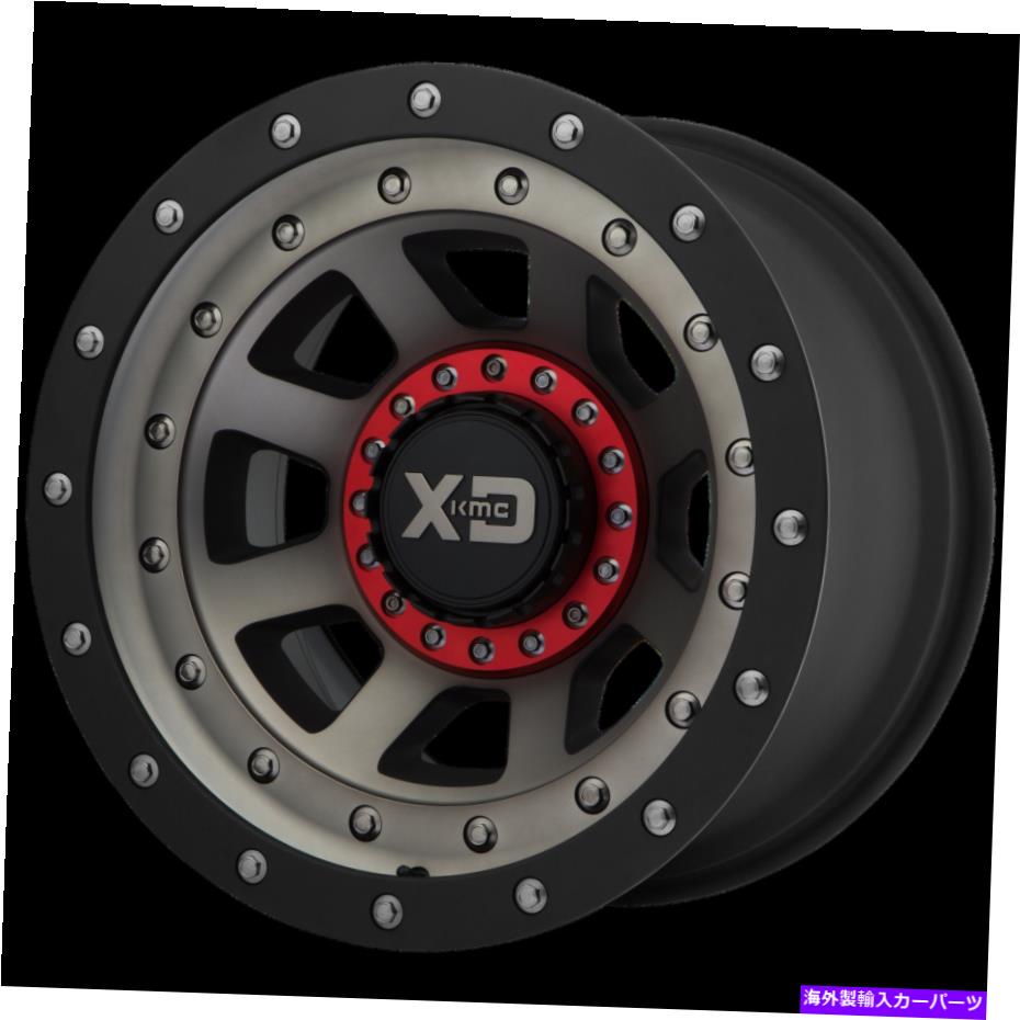 ホイール　４本セット 20x12 XDシリーズXD137サテンブラックダークピントホイール6x135/6x5.5（-44mm）セット4 20x12 XD Series XD137 Satin Black Dark Tint Wheels 6x135/6x5.5 (-44mm) Set of 4【並行輸入品】