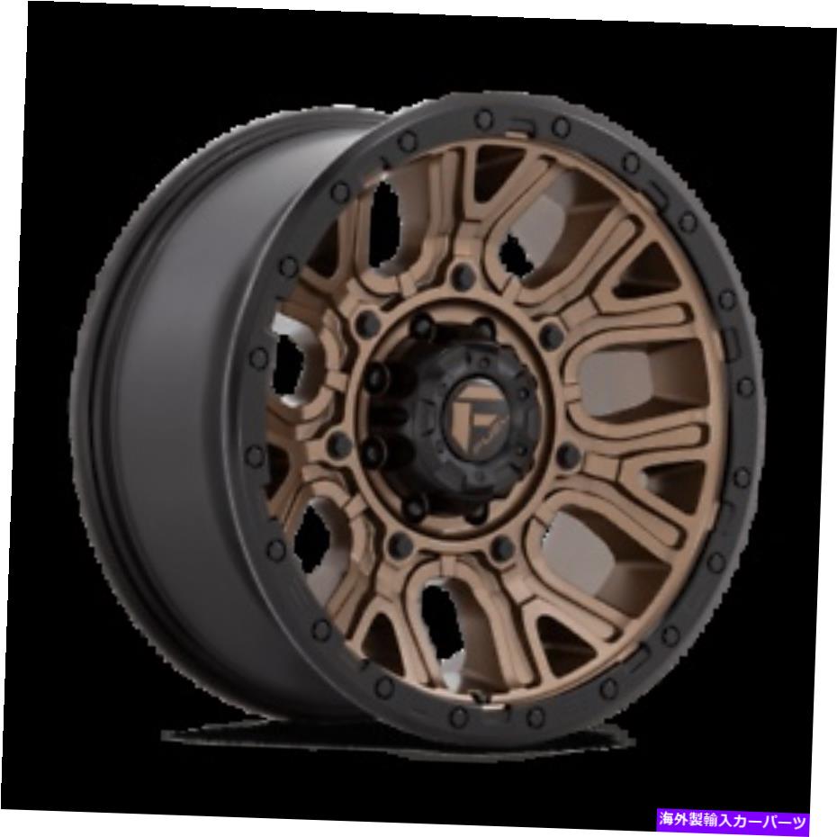 ホイール　４本セット 20x9燃料オフロードD826トラクションマットブロンズホイール8x6.5（1mm）セット4 20x9 Fuel Off-Road D826 Traction Matte Bronze Wheels 8x6.5 (1mm) Set of 4【並行輸入品】 389,318円