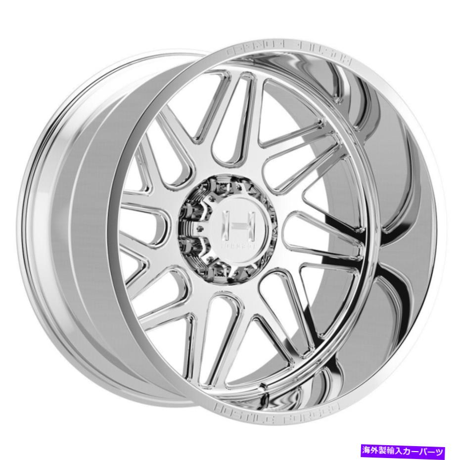 ホイール　４本セット 22x12敵対的HF108スプロケットポリッシュ方向ホイール8x170（-44mm）セット4 22x12 Hostile HF108 Sprocket Polish DIRECTIONAL Wheels 8x170 (-44mm) Set of 4【並行輸入品】