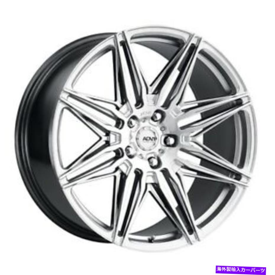 ホイール　４本セット 22x10.5 Adv.1 V211 Adv08 Platinum Wheels 5x120（35mm）セット4 22x10.5 ADV.1 V211 ADV08 Platinum Wheels 5x120 (35mm) Set of 4【並行輸入品】